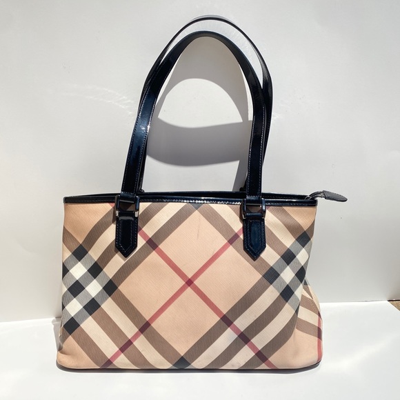 Burberry Nova Check Shopper Tote - Picture 3 of 14